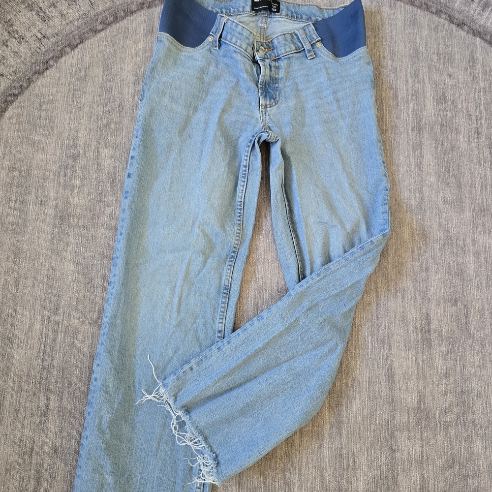 ASOS Maternity Light Blue Ankle & Cropped Jeans